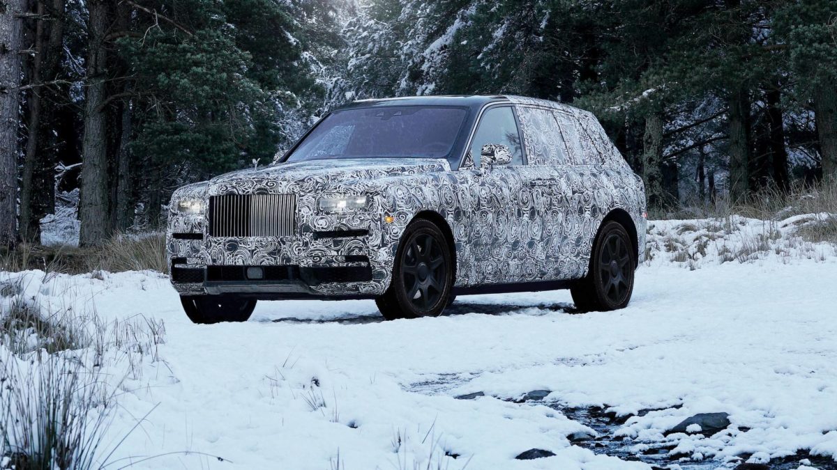 rolls royce cullinan teaser