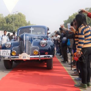 Gun Salute International vintage car rally