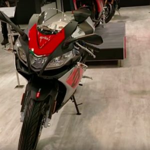 Aprilia RS  front