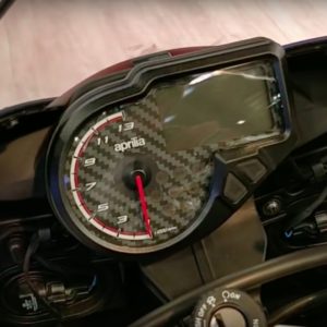 Aprilia RS  instrument cluster