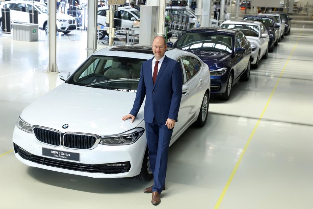 First BMW  Series Gran Turismo Chennai Plant