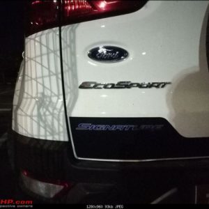 Ford EcoSport Signature edition