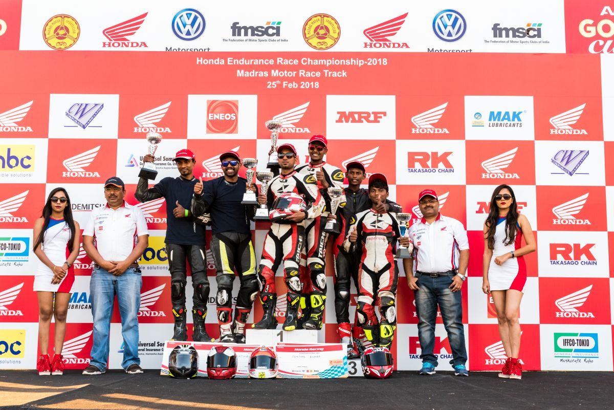 Honda Wheelers Start Racing Season With First Ever AVT Gold Cup Million Motorcycle ENDURANCE RACE