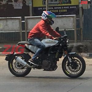 Husqvarna Svartpilen  And Vitpilen  Spied In India