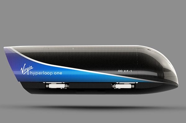 Hyperloop One pod