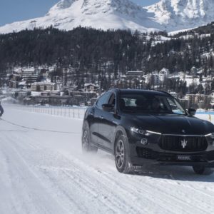 Jamie Barrow and Maserati Levante World Speed Record