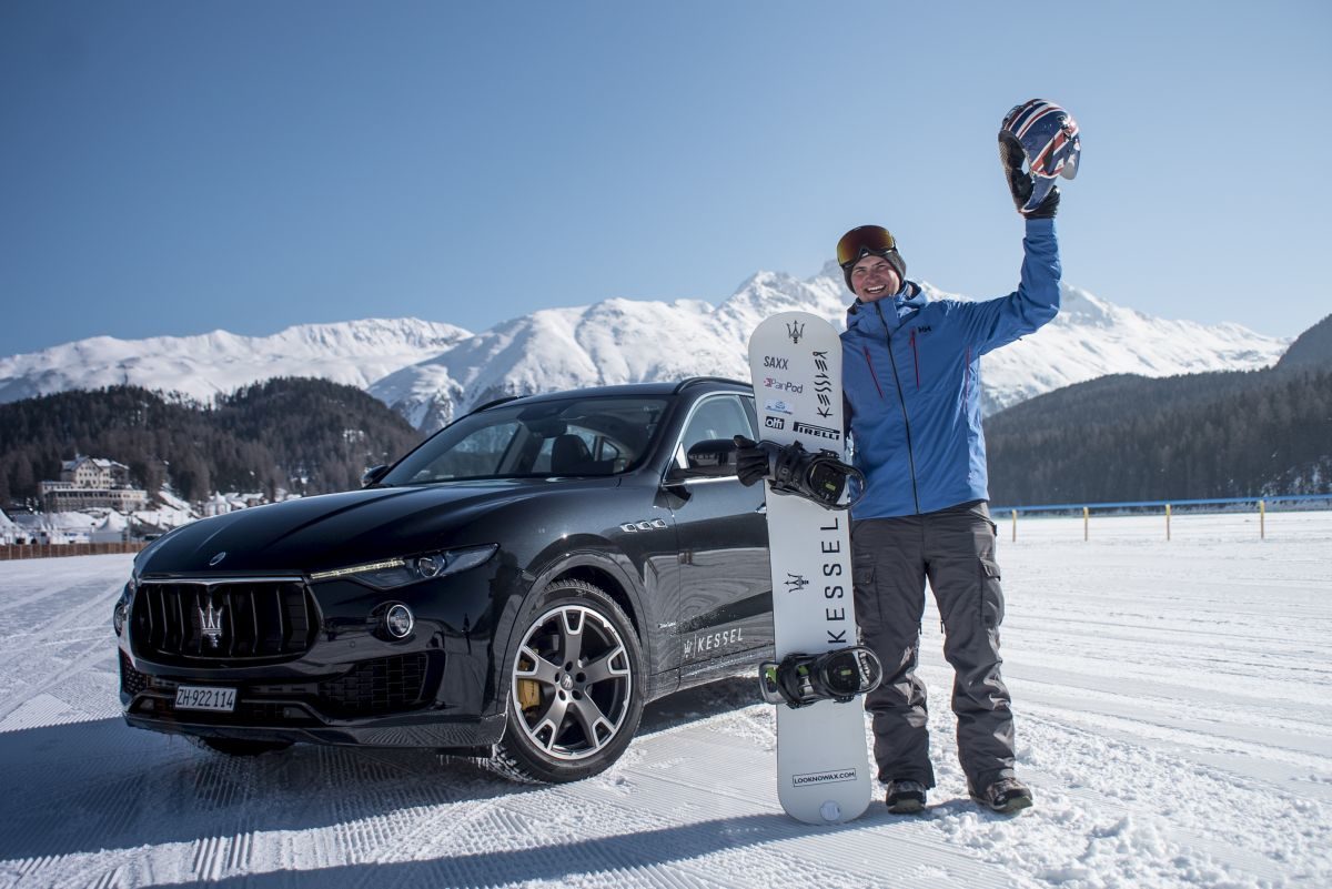 Jamie Barrow and Maserati Levante World Speed Record