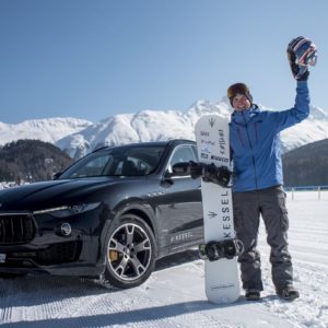 Jamie Barrow and Maserati Levante World Speed Record