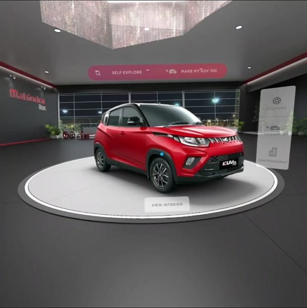 Mahindra Virtual Showroom