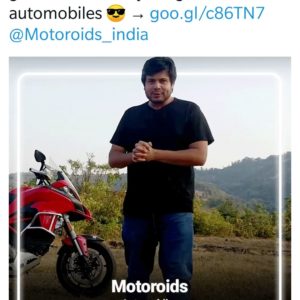 Motoroids Youtube Creator on the Rise