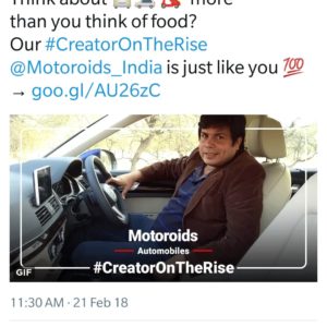 Motoroids Youtube Creator on the Rise Amit Chhangani