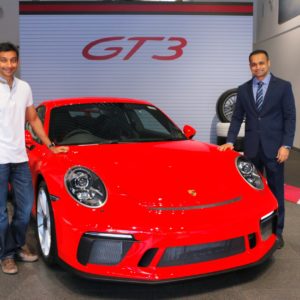 Narain Karthikeyan Porsche  GT