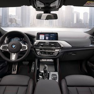 New BMW X M interior dashboard