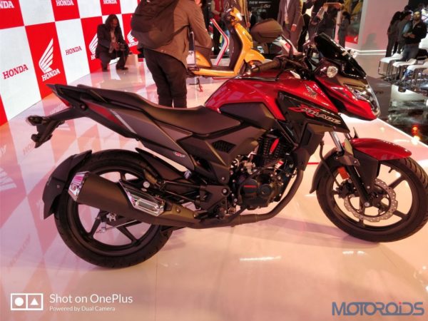 New Honda XBlade At The Auto Expo