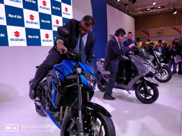 Suzuki GSX S At Auto Expo