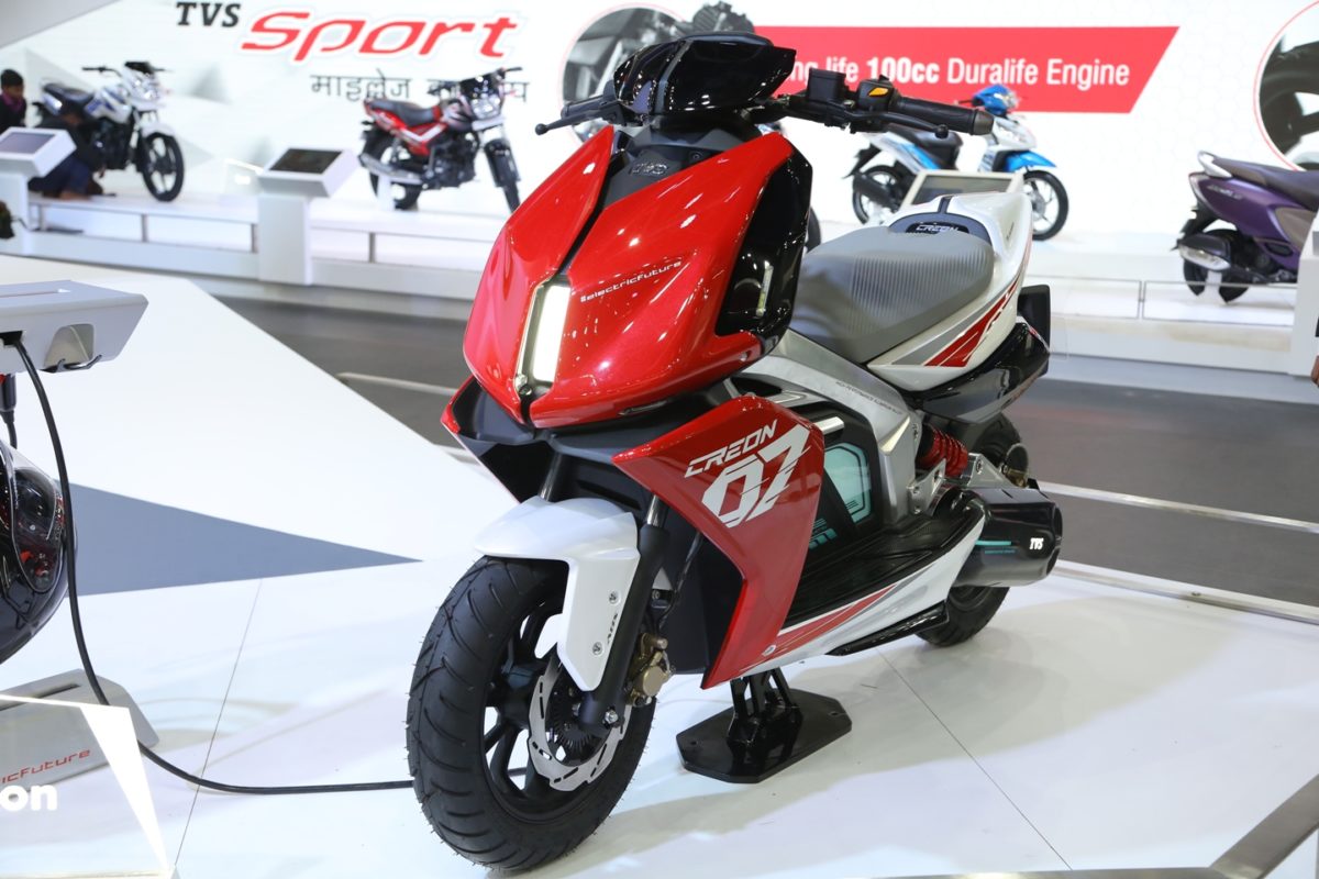 TVS CREON Concept  AUto Expo