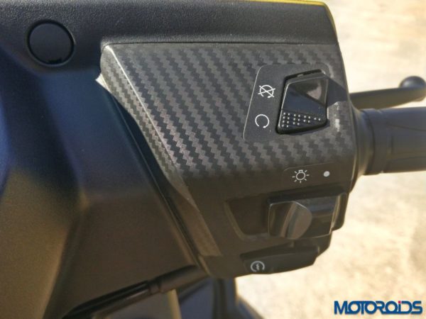 TVS NTORQ 125: Engine Keel Switch. Amazing! TVS NTORQ 125: Engine Keel Switch. Amazing!