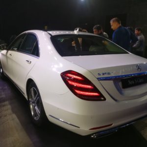 new  Mercedes S Class Facelift India rear