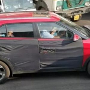 Hyundai Creta facelift spied with sunroof