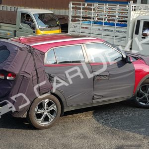 Hyundai Creta facelift spied with sunroof