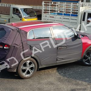 Hyundai Creta facelift spied with sunroof