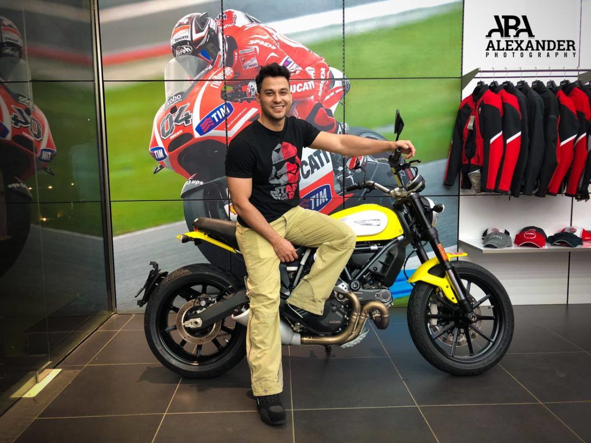 Kunal Kemmu buys a Ducati Scrambler Icon