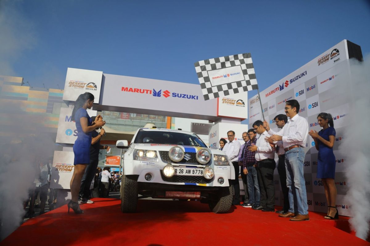 Maruti Suzuki Desert Storm Flagged off from Noida