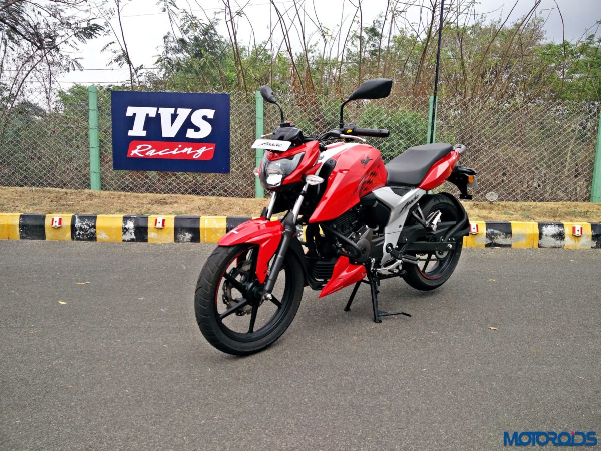 New  TVS Apache RTR V Review