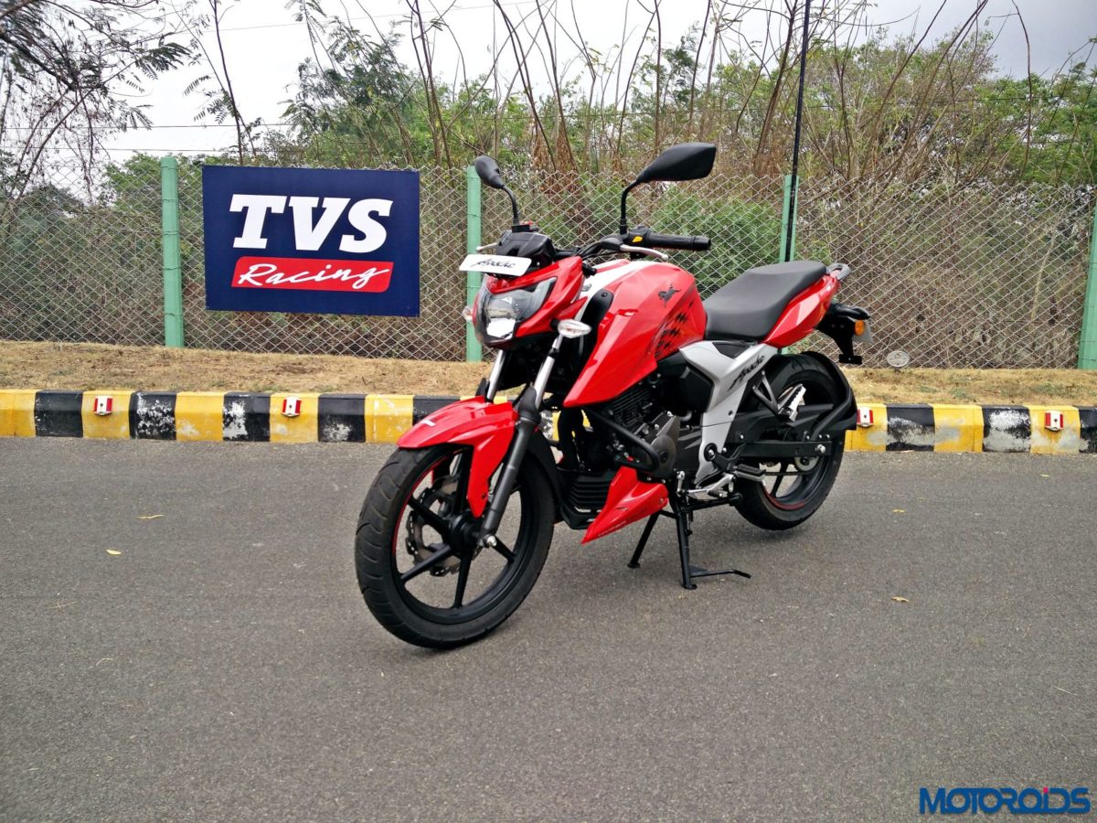 New  TVS Apache RTR V Review