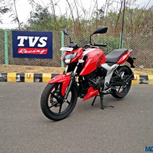 New  TVS Apache RTR V Review