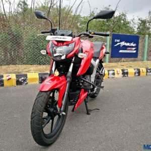 New  TVS Apache RTR V Review