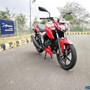 New  TVS Apache RTR V Review