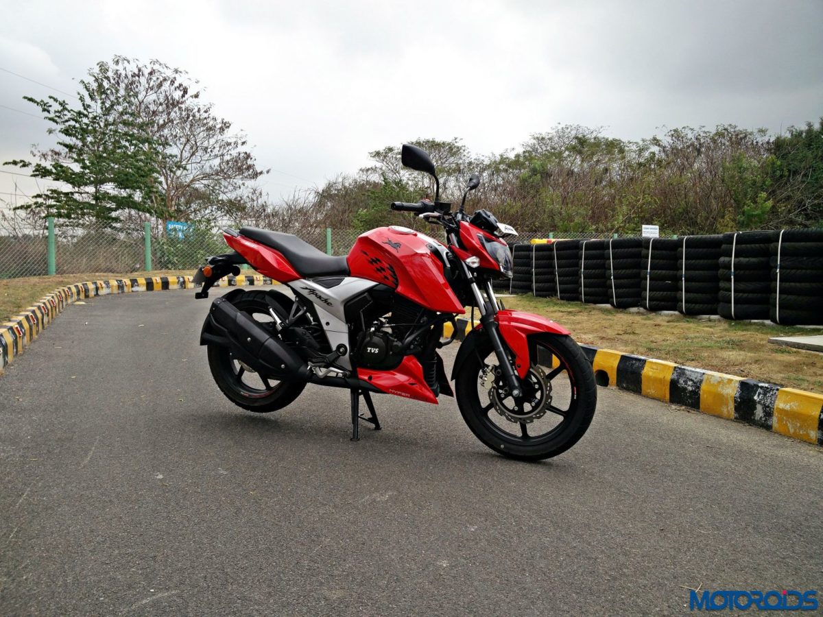 New  TVS Apache RTR V Review