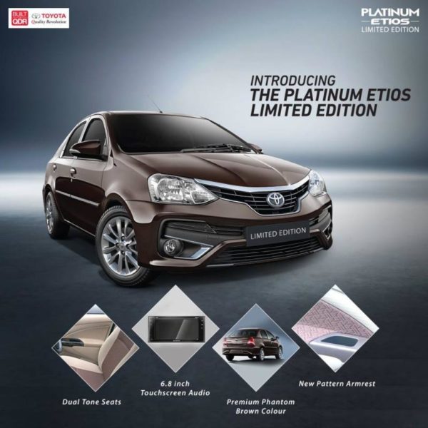 New  Toyota Etios Platinum Edition