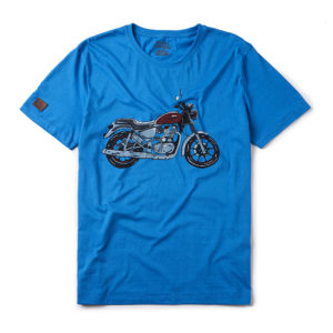 Royal Enfield City Slicker T Shirt Drifter Blue