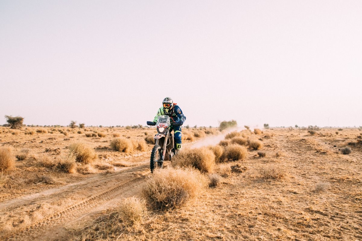 Sherco TVS Factory Rally Team Day   Desert Storm