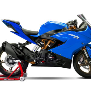 TVS Apache Custom Paint and Graphics Rendered Images