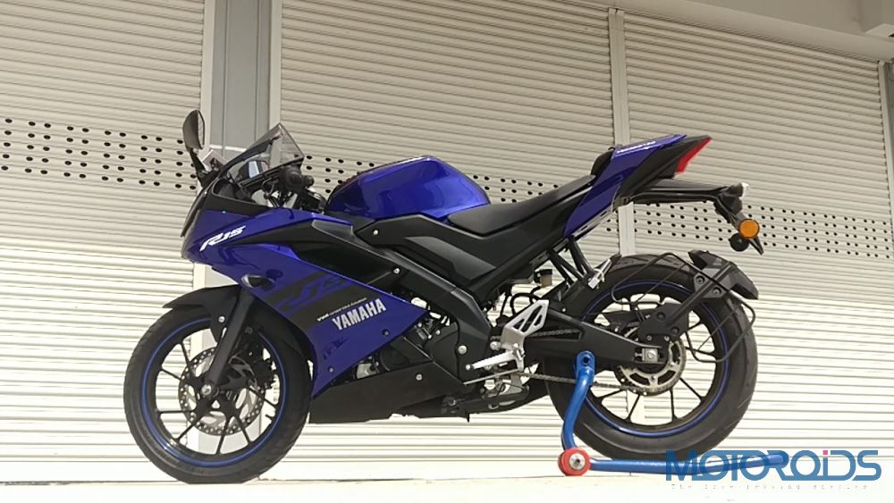 Yamaha r15 deals v3 swingarm price
