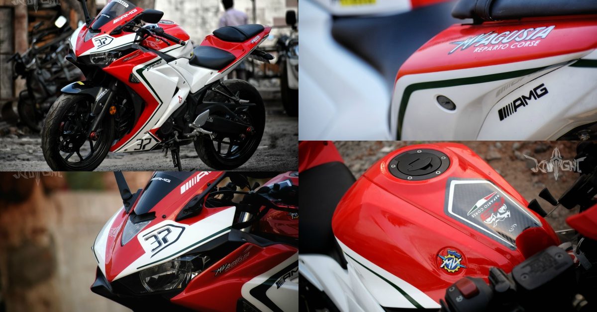 Yamaha YZF R To MV Agusta RC Visual Conversion Feature Image