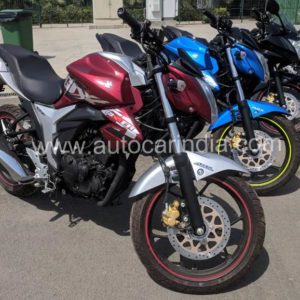 Suzuki Gixxer  And Gixxer SF ABS Spotted