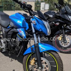 Suzuki Gixxer  And Gixxer SF ABS Spotted