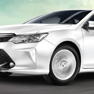 Toyota Camry Hybrid front