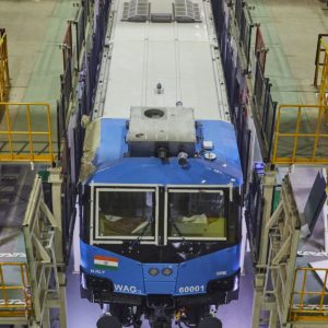 Alstom First e loco for India Official Images