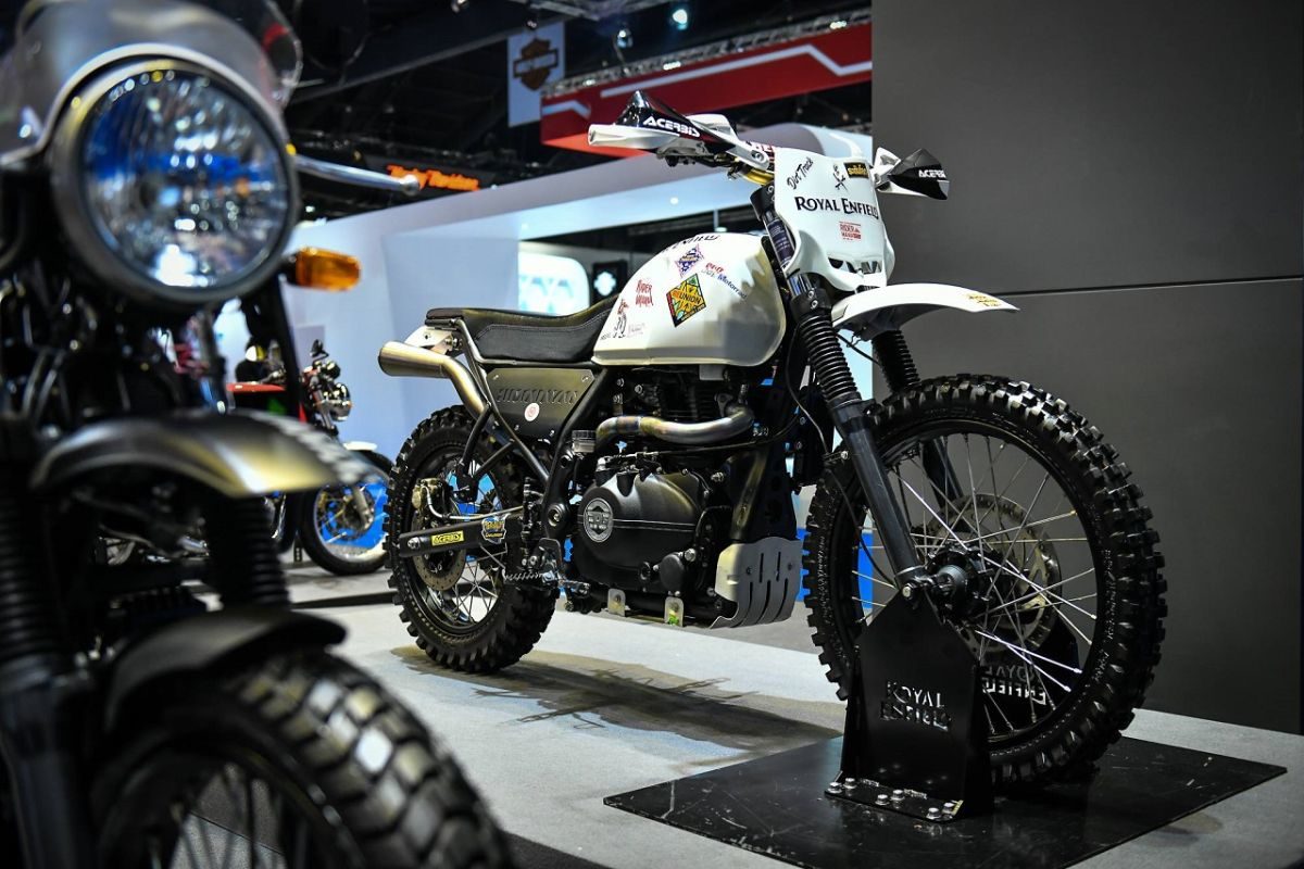 Custom Royal Enfield Himalayan Scrambler Showcased At  Bangkok International Motor Show