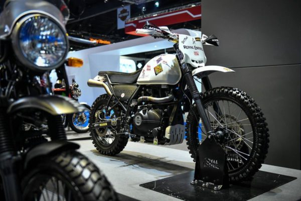 Custom Royal Enfield Himalayan Scrambler Showcased At 2018 Bangkok International Motor Show (2) Custom Royal Enfield Himalayan Scrambler Showcased At 2018 Bangkok International Motor Show (2)