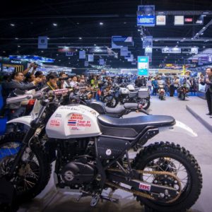 Custom Royal Enfield Himalayan Scrambler Showcased At  Bangkok International Motor Show