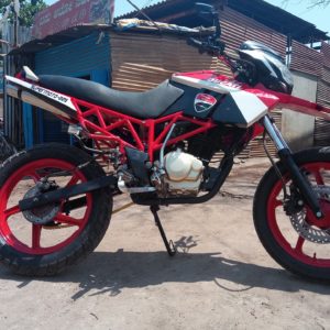 Ducati Hypermotard Inspired Custom Motorcycle