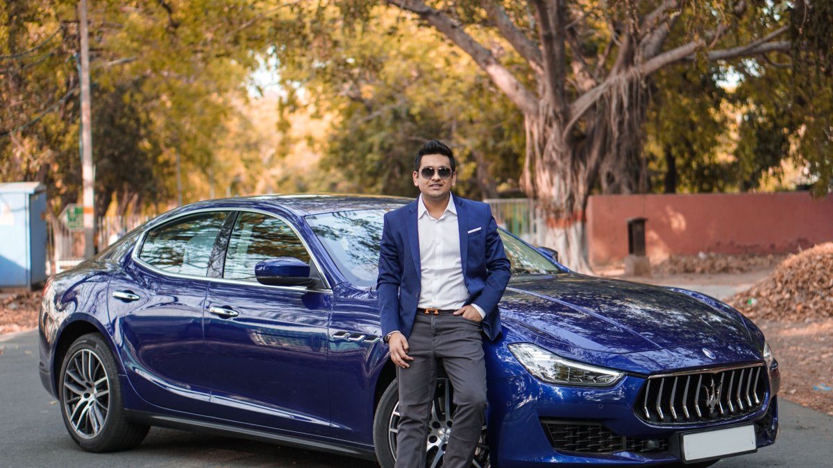First  Maserati Ghibli Blu Emozione Diesel Delivered In Delhi