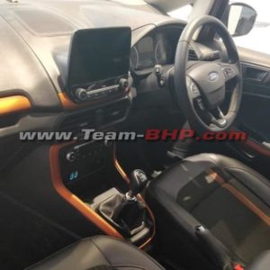 Ford EcoSport Titanium S variant interiors