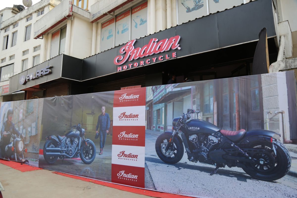 Indian Motorcycle Riders Stop in Guwahati